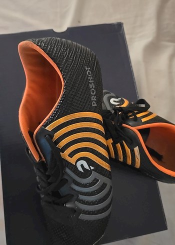 Erkek Siyah Zebra Desenli Futbol Ayakkabısı - Görsel 2