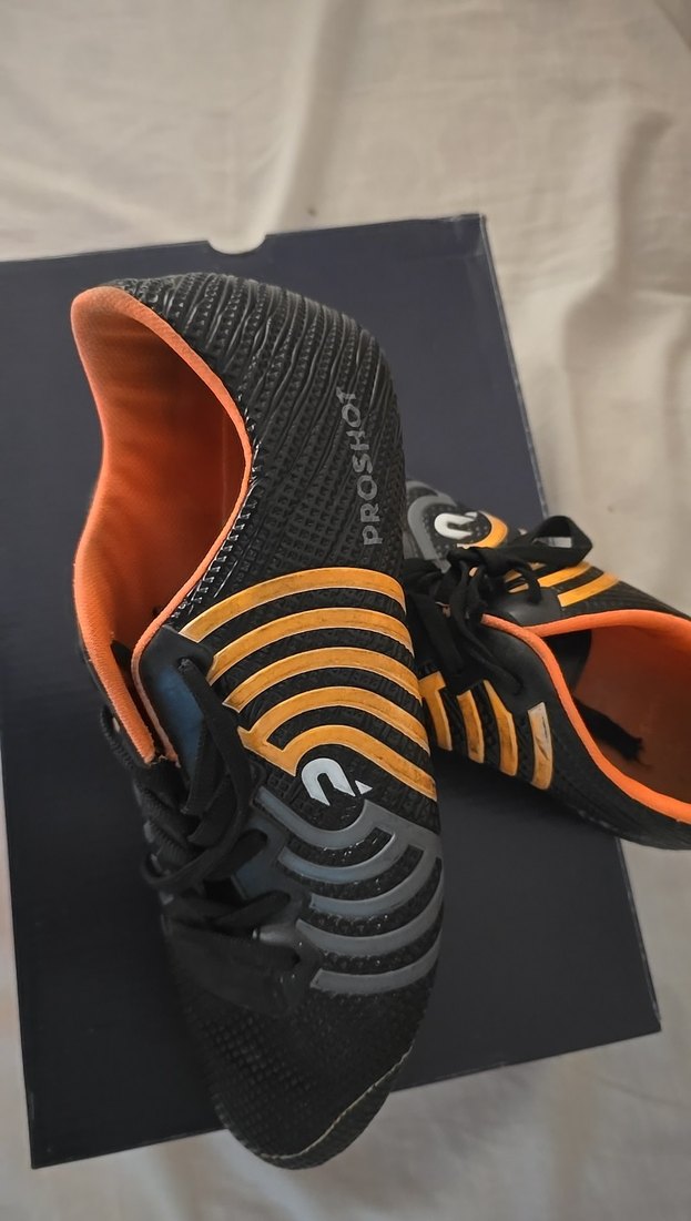 Erkek Siyah Zebra Desenli Futbol Ayakkabısı - Görsel 2