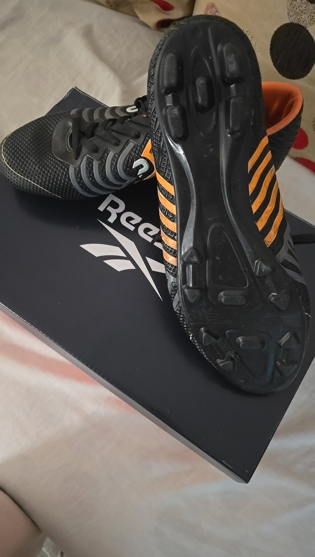 Erkek Siyah Zebra Desenli Futbol Ayakkabısı - Görsel 3