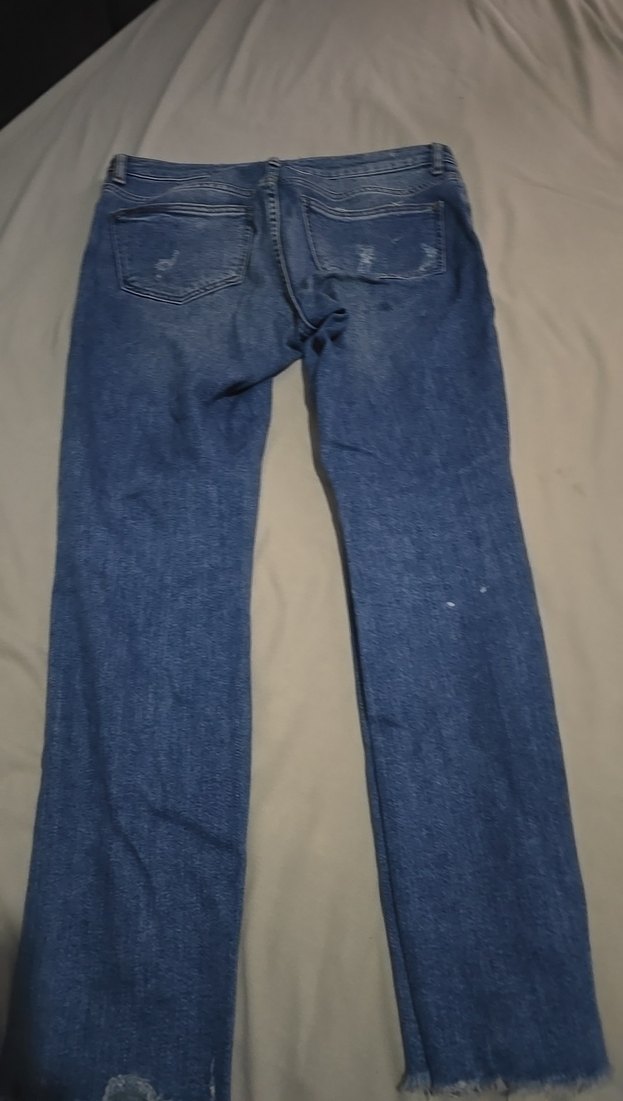 Kadın Mavi Denim Midi Boy Jean - Görsel 3