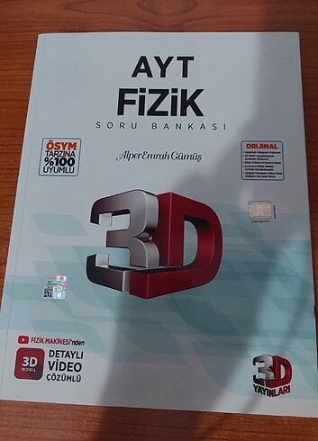 3D AYT FİZİK SORU BANKASI 