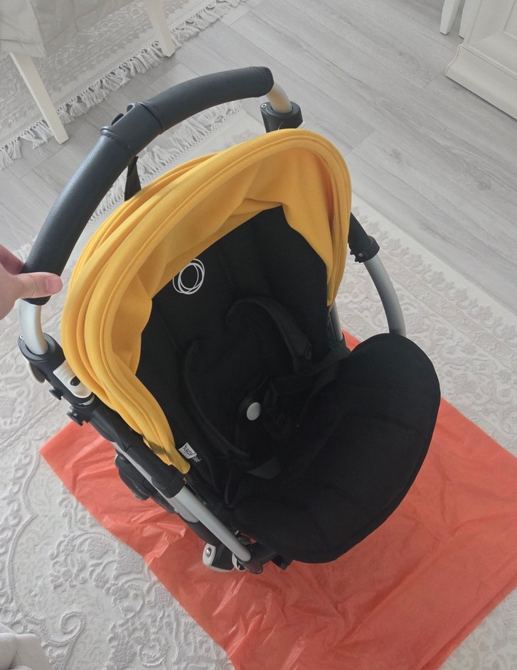 Bugaboo bee5 bebek Bebek Arabası sarı - Görsel 5
