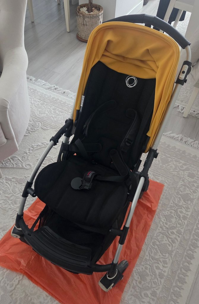 Bugaboo bee5 bebek Bebek Arabası sarı - Görsel 4