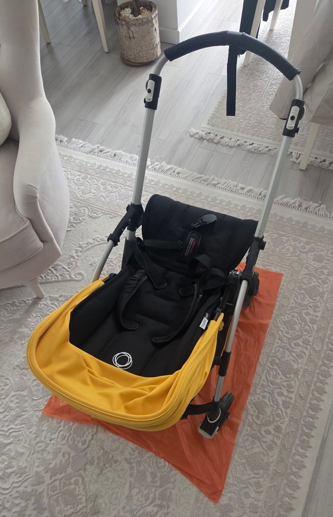 Bugaboo bee5 bebek Bebek Arabası sarı - Görsel 3