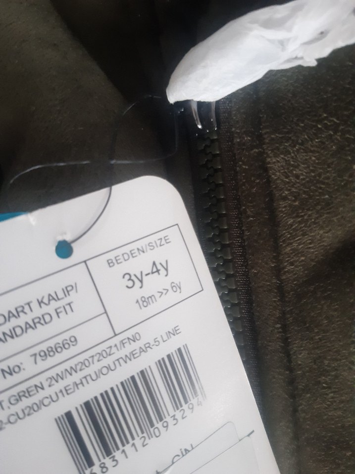 LCW 18m-6y Etiketli Su geçirmez Kaban - Görsel 3