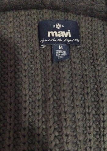 Mavi'den Köyü Gri Kapüşonlu Fermuarlı Erkek Hırka - Görsel 2