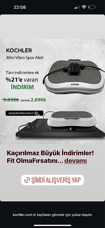 Kochler sıfır Titreşimli zayıflama aleti