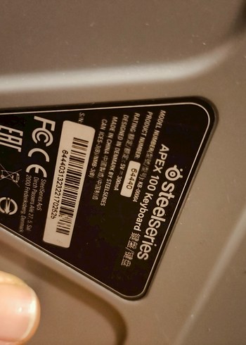 steelsseries apex 100 - Görsel 5