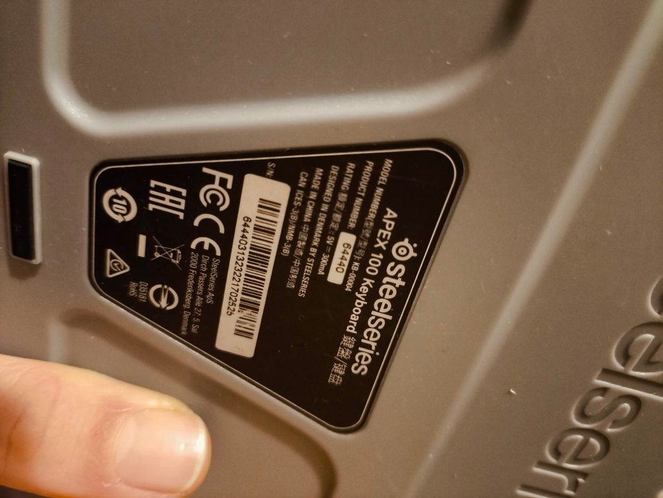 steelsseries apex 100 - Görsel 5