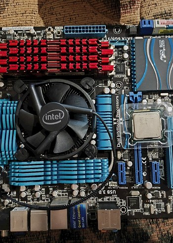 i7 2700k bu kadar temizi yok anakart işlemci hard disk ram kasa - Görsel 6