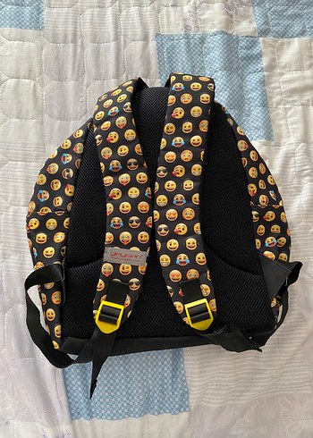 Diğer Renkli Emoji Desenli Çocuk Sırt Çantası