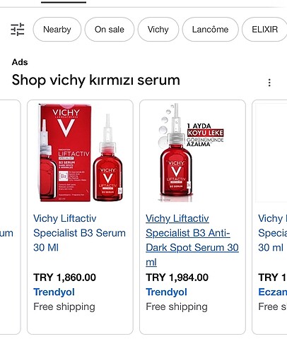 VICHY Vichy serum