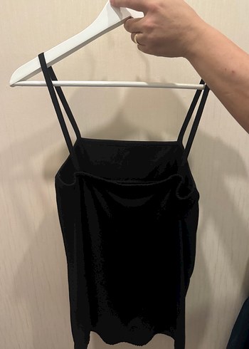 Diğer Siyah Straplez Kadın Midi Top