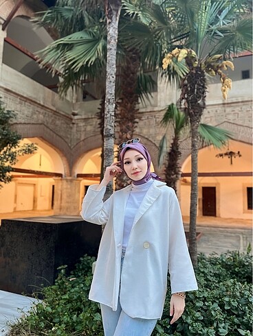 Keten Blazer Ceket