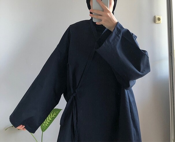 Yandan Bağlamalı Kimono