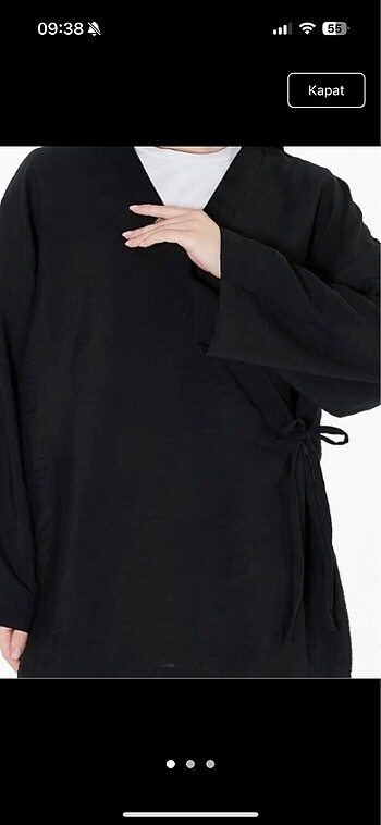 Yandan Bağlamalı Kimono