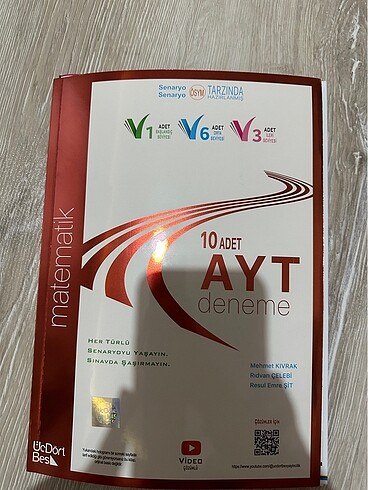 345 AYT MATEMATİK DENEME