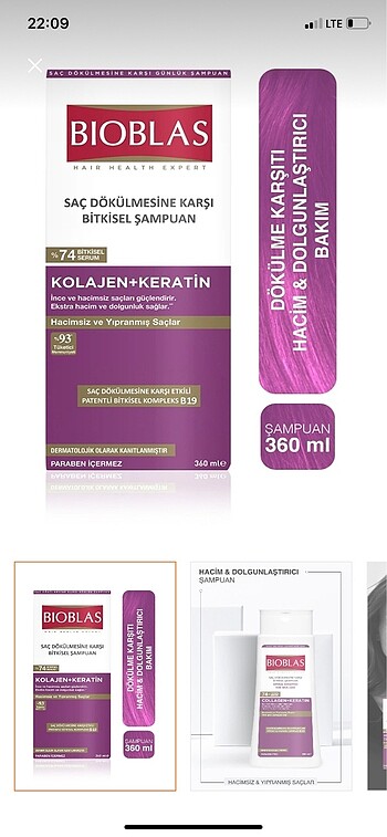 Bioblas şampuan