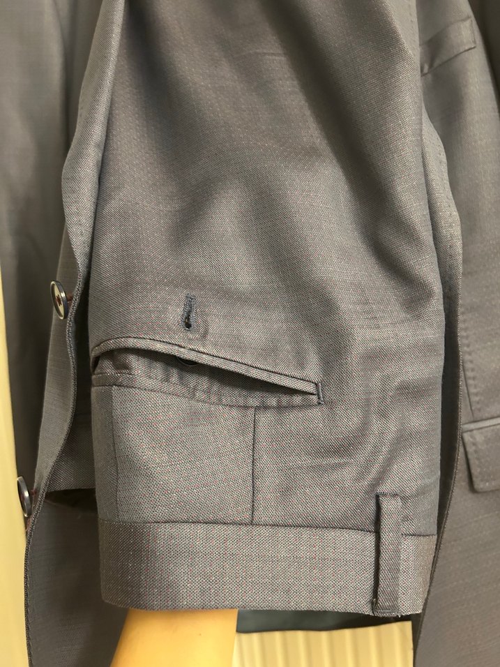 Lacıvert  Erkek Ofis Takım Elbise - Görsel 4