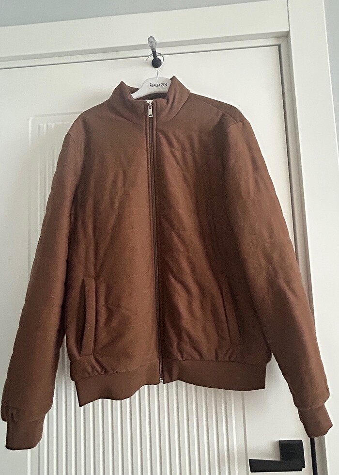 Kahverengi ceket - Görsel 2