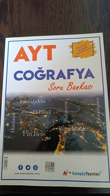 AYT COĞRAFYA SORU BANKASI-KAMPÜS YAYINLARI