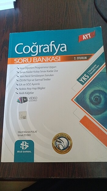 AYT COĞRAFYA SORU BANKASI 2.OTURUM-BİLGİ SARMAL YAYINLARI 