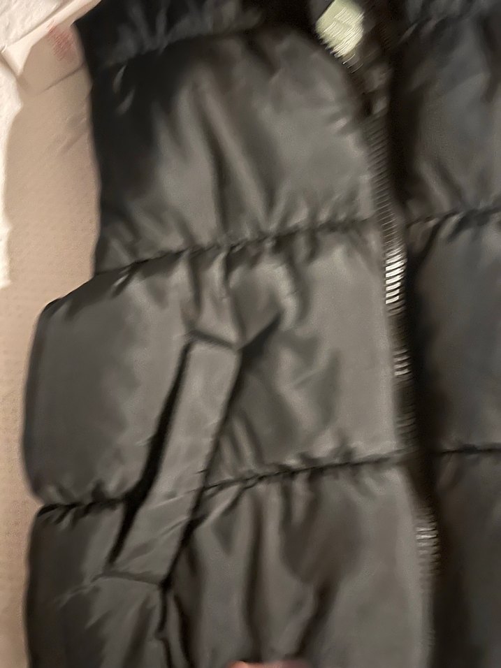 Siyah Fermuarlı kız çocuk  Şişme Yelek - Görsel 3