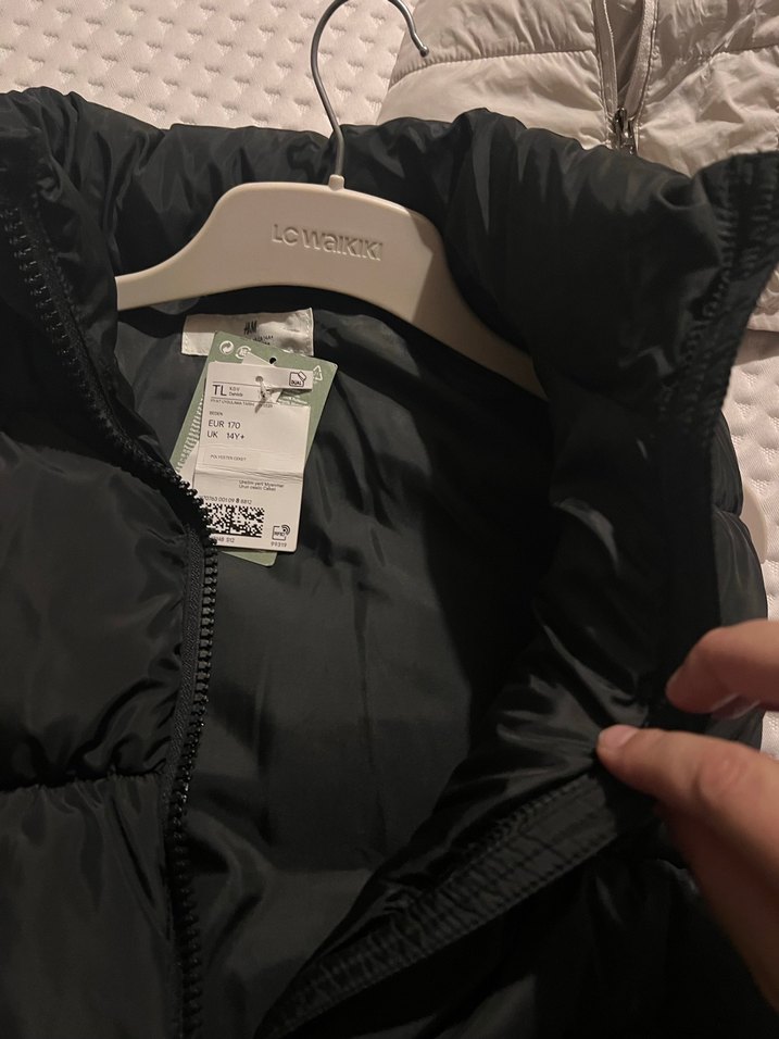 Siyah Fermuarlı kız çocuk  Şişme Yelek - Görsel 5