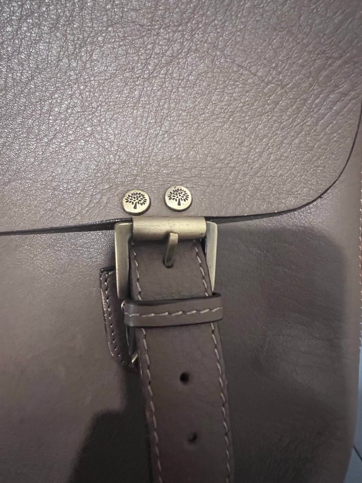 Mulberry orjinal çapraz deri çanta - Görsel 5