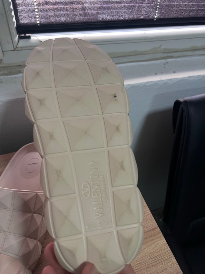 Krem renkli  valentıno erkek 42 numara Terlik - Görsel 5