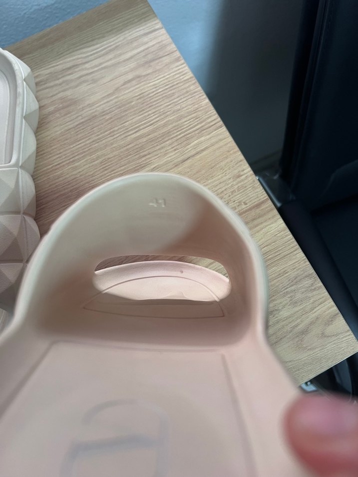 Krem renkli  valentıno erkek 42 numara Terlik - Görsel 4