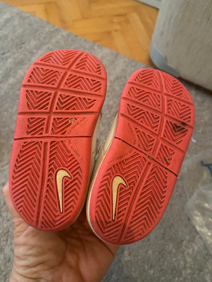 Kız Çocuk Beyaz Cırt Cırtlı Spor Ayakkabı - Görsel 2