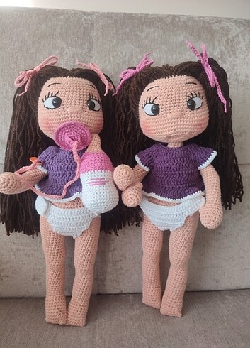 Amigurimi emzikli bebek 