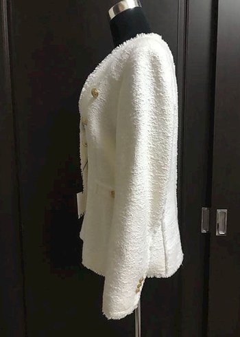 Kruvaze Kadın Blazer Ceket - Görsel 2