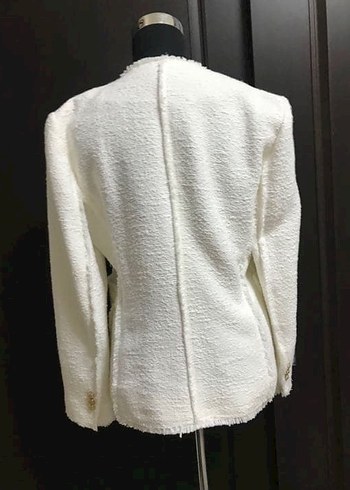 Kruvaze Kadın Blazer Ceket - Görsel 3