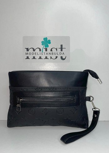 Louis Vuitton Louis Vuitton baskılı üç gözlü unisex erkek el çantası