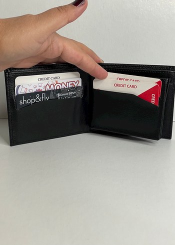 Siyah Lacoste Erkek Cüzdanı - Görsel 4