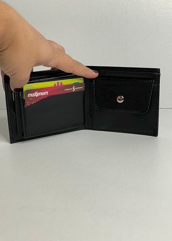 Siyah Lacoste Erkek Cüzdanı - Görsel 5