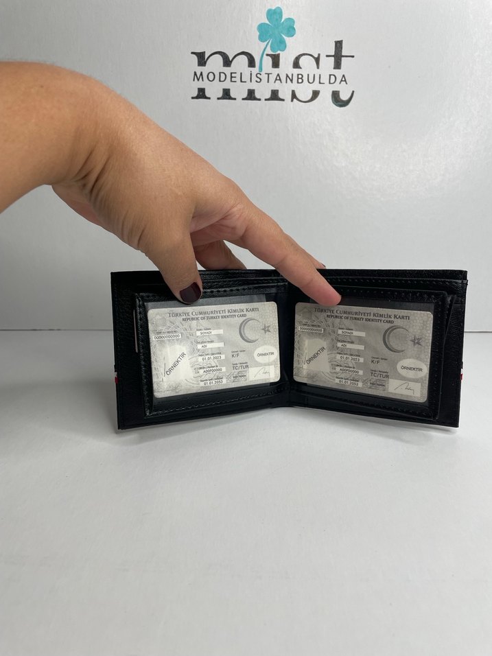 Tommy Hilfiger Siyah Erkek Cüzdan - Görsel 4