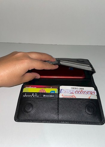 Cep telefon yeri olan el tutma cüzdan - Görsel 5