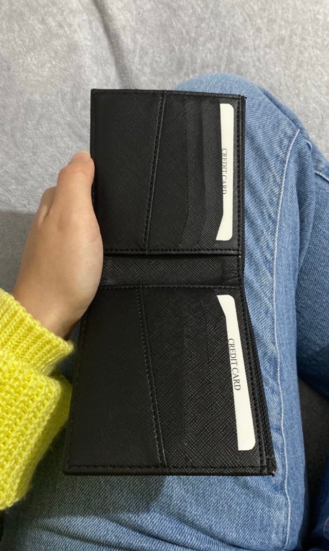 Siyah lacoste Baskılı Erkek Cüzdan - Görsel 5