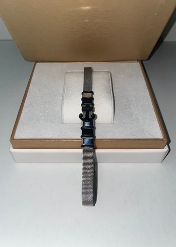 Çapalı tarz çelik erkek bileklik - Görsel 3