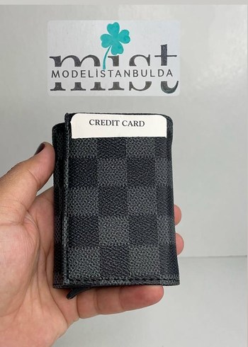 Siyah Gri Dama Desenli Mekanizmalı Erkek Kartlık - Görsel 2