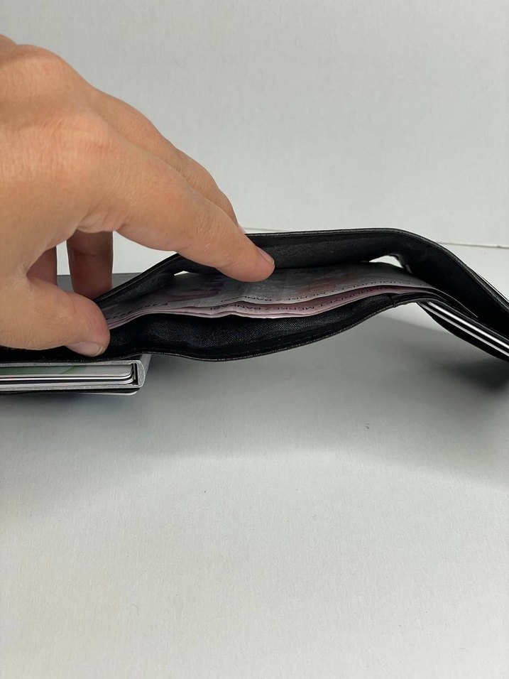 Siyah Gri Dama Desenli Mekanizmalı Erkek Kartlık - Görsel 5