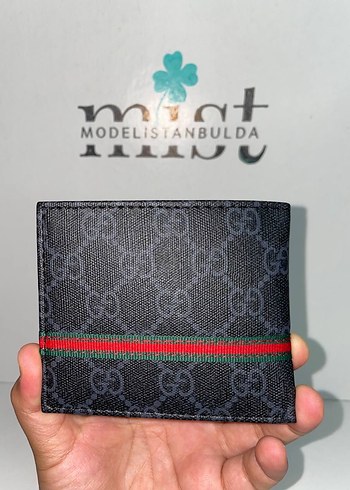 Gucci Baskılı Erkek Cüzdanı - Görsel 2
