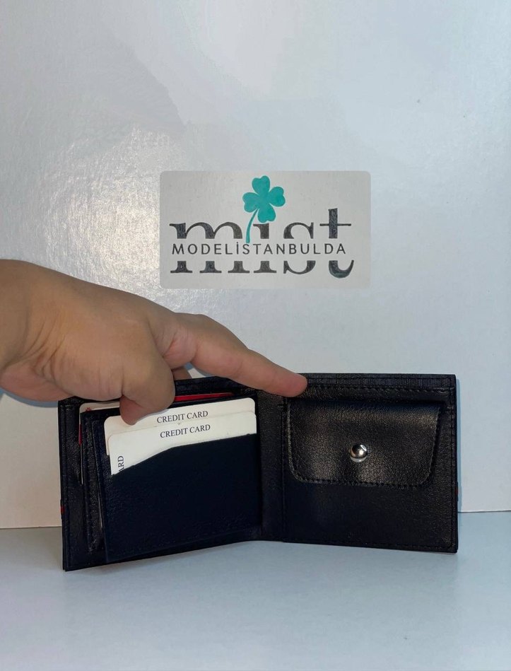 Gucci Baskılı Erkek Cüzdanı - Görsel 5