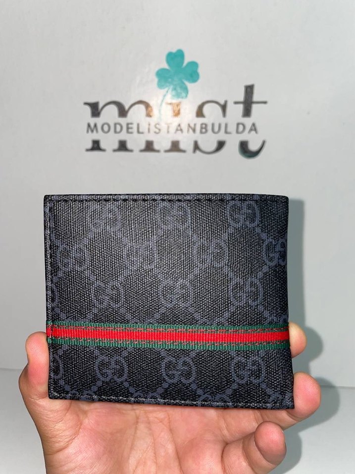 Gucci Baskılı Erkek Cüzdanı - Görsel 2