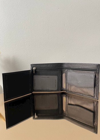 Hakiki deri Siyah Erkek Cüzdan - İş Stili - Görsel 5