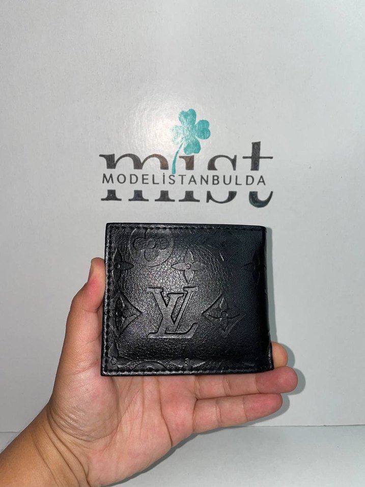 LV Sıcak Baskılı Erkek Cüzdanı - Görsel 2