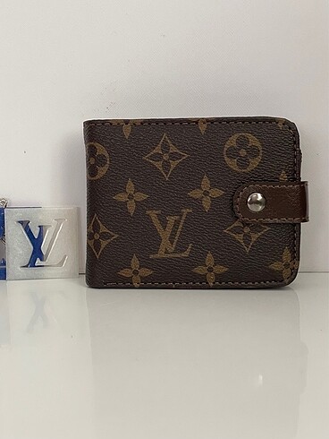 Louis vuitton marka baskılı bozuk para gözü olan cüzdan
